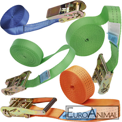 Spanngurt Ratschengurt Zurrgurt 25-50mm, 5m-10m 800-4000kg einteilig 1-teilig