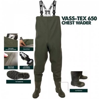 Vass-Tex 650 Series Chest Wader EU43 / UK9