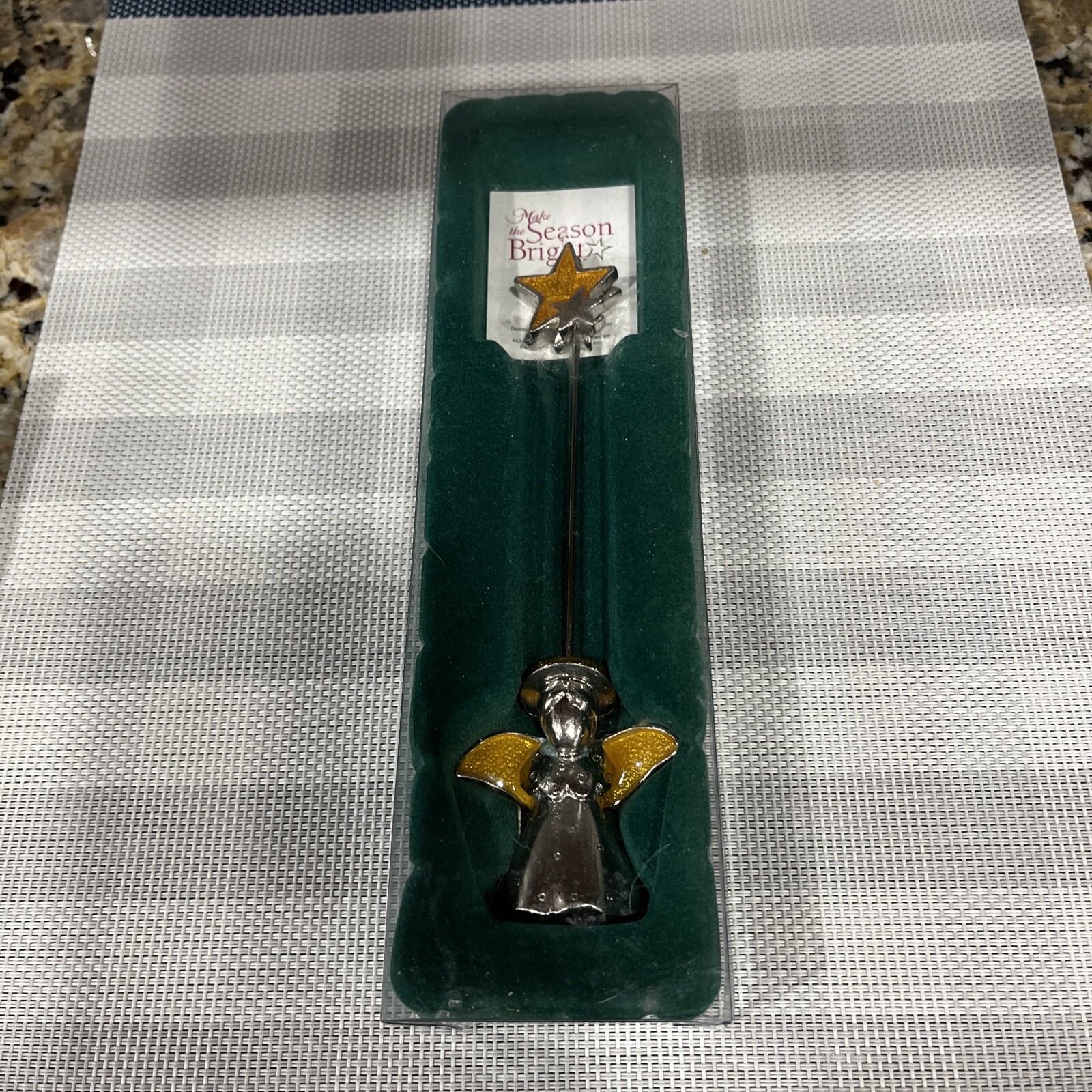 Kohl's Angel Make the Season Bright Star Table Ornament eBay