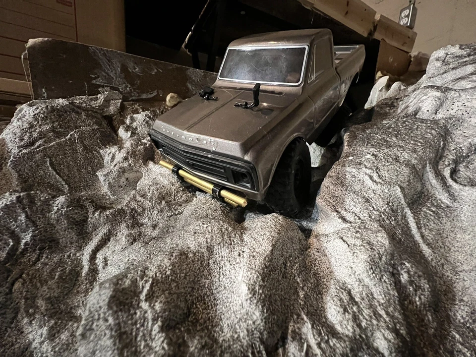 Axial SCX24 C10 Extreme Brass Push Bar Bumper - Image 4 of 4