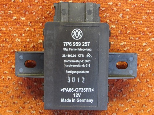 7P6959257 Steuergerät für Lehnenentriegelung Rückbank VW Touareg II 7P Original