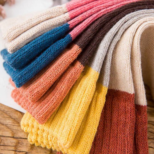 5 Pairs Womens Wool Cashmere Casual Thick Warm Solid Soft Winter Socks Lot - Picture 8 of 13