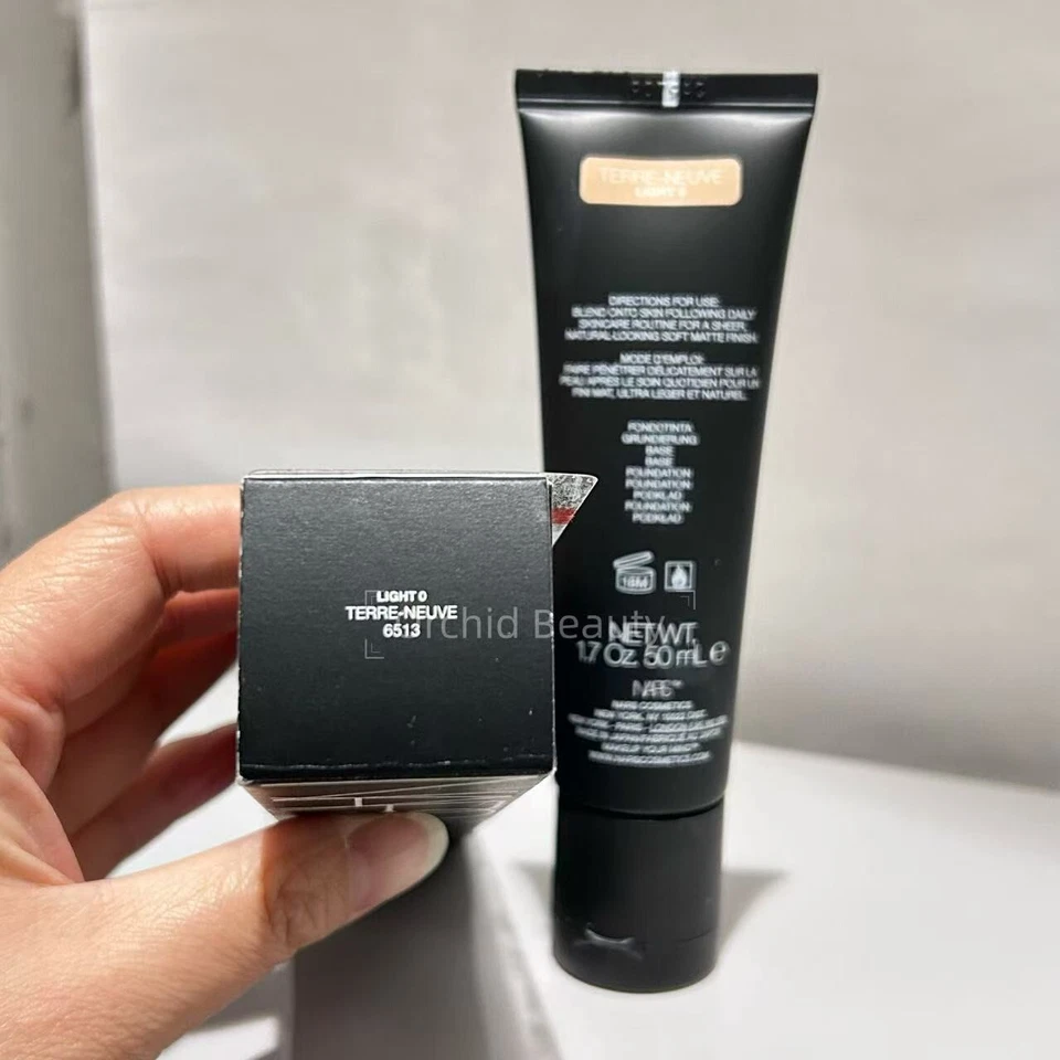 NARS Velvet Matte Skin Tint SPF 30~Light 0 Terre Neuve~50 ml/1.7 oz~New Sealed - Image 3 of 4