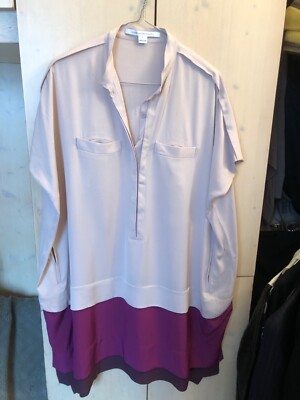 DIANE VON FURSTENBERG DVF LUSSO VESTITO SETA MULTICOLORE HATSU