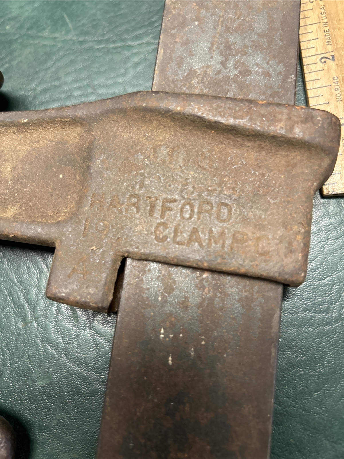 Hartford Clamp Co. 18” Bar Clamp Cast Iron Heavy Duty eBay