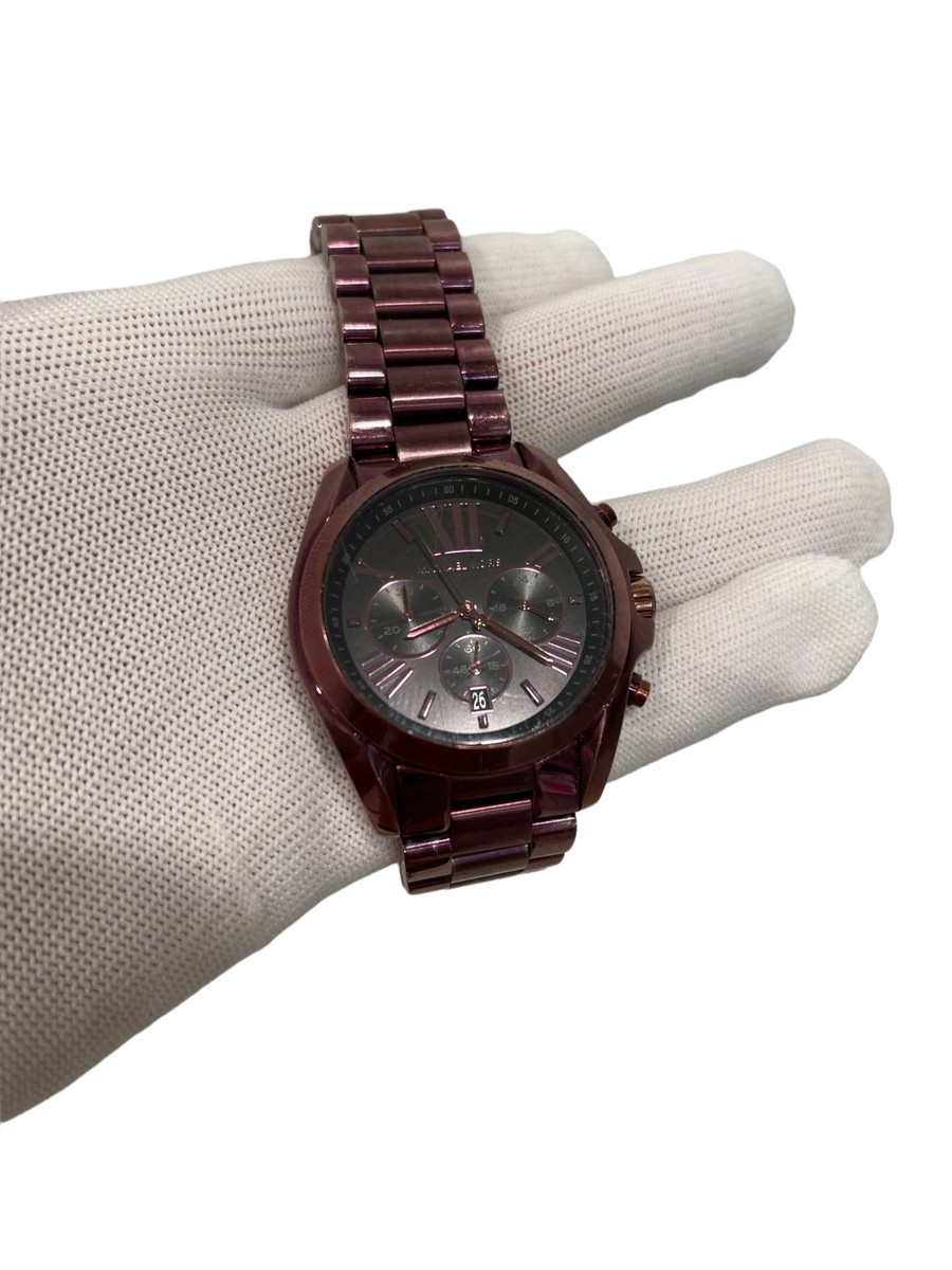 MICHAEL KORS MK6398 watch purple limited edition | eBay