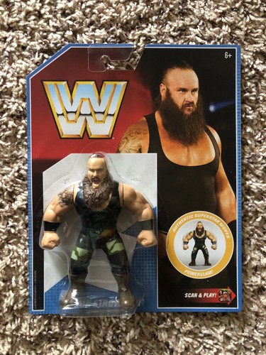 Mattel WWE Retro Series 8 Braun Strowman Action Fi...