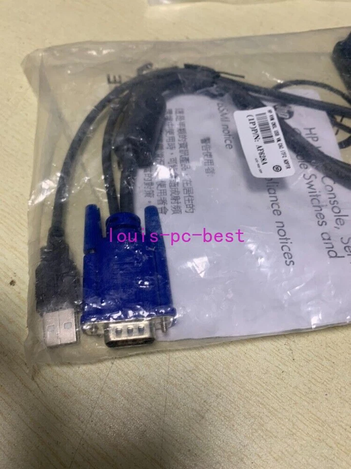 HP 748740-001 KVM USB INTERFACE ADAPTER CABLE AF628A 520-916-501 - Image 3 of 4