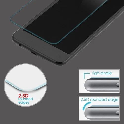 Protector de pantalla de vidrio templado a prueba de golpes para LG K30 X410 K10 Foto 3 de 4