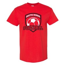 South Korea Football - Soccer Sports Competition T Shirt - Red
