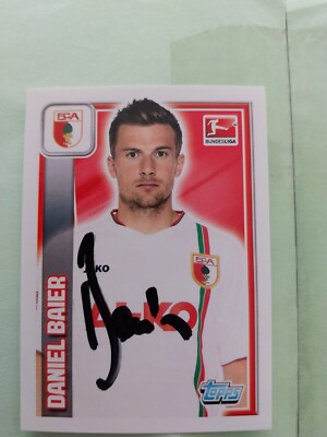 Topp Sticker FC Augsburg Daniel Baier 2013-2014