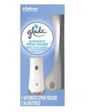 Glade Automatic Air Freshener Spray Holder for Home and Bathroom 1 Count