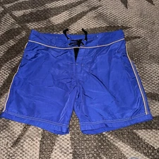 Sunseeker Australia men large Swim Jammer Shorts blue