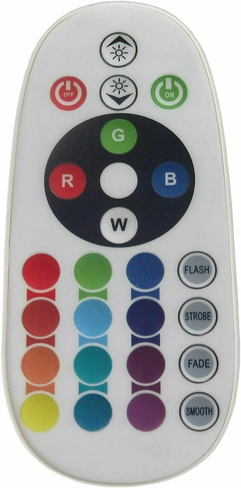 Alimentatore Controller 220V Con Telecomando 24 Tasti Per Striscia LED RGB 5050 - Immagine 2 di 4