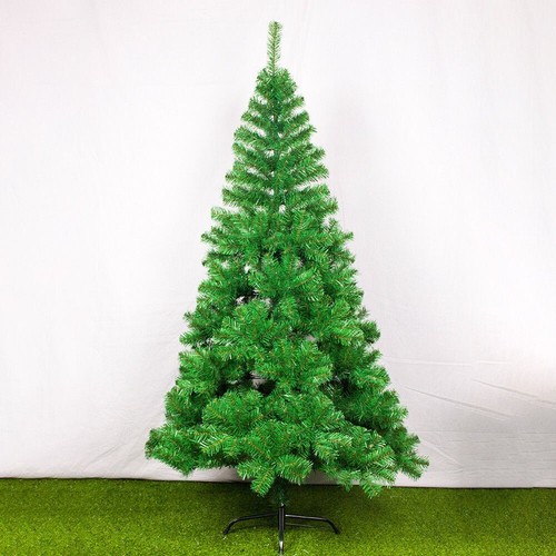 5 Fuß Weihnachtsbaum Kiefer buschig grün künstlicher Weihnachtsbaum mit Metallständer Dekor - Bild 15 von 15