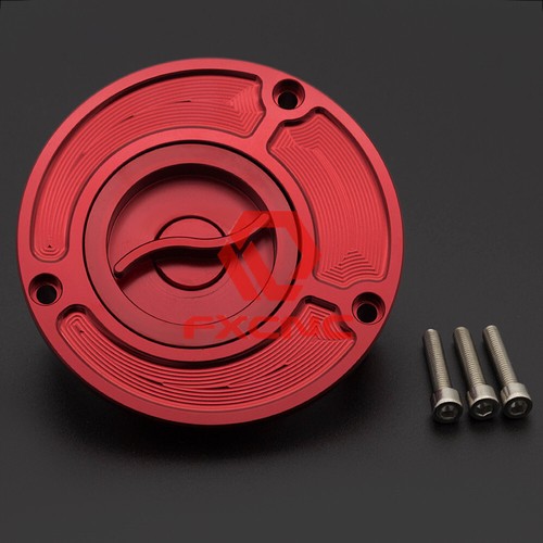For Monkeybike Z125 Motorcycle Keyless rotation Fuel Tank Gas Cap Cover Aluminum - Picture 10 of 12