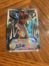 2023 Leaf Metal Baseball Dillon Head Water Crystal Refractor Auto 4/5 Autograph