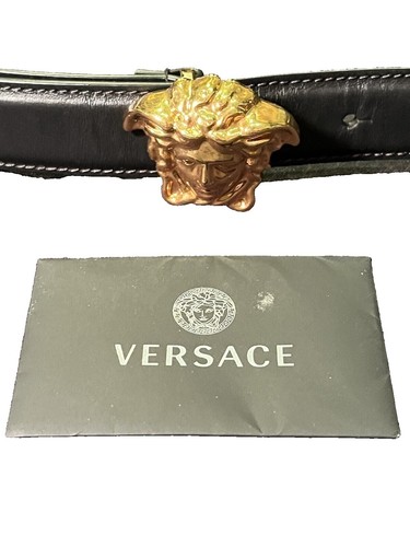 versace belt men 85/34 | eBay