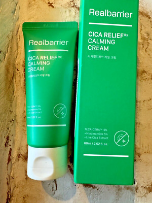 [REAL BARRIER] Cica Relief Calming Cream - 60ml - Sealed -BB 2027 - US Seller