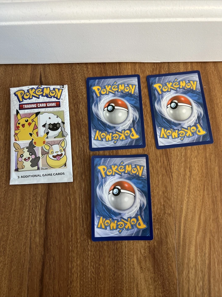 General Mills Cereal Pokemon 25th Anniversary Pokemon Sealed Card Packs Log of 2 - Изображение 4 из 4