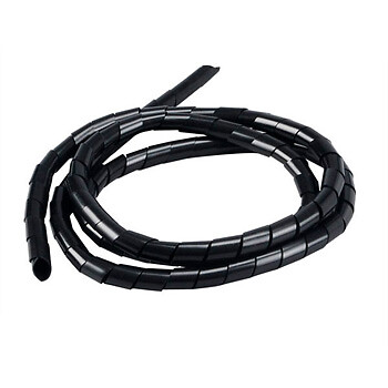 Spirale per avvolgimento fili e cavi 9-65mm nero