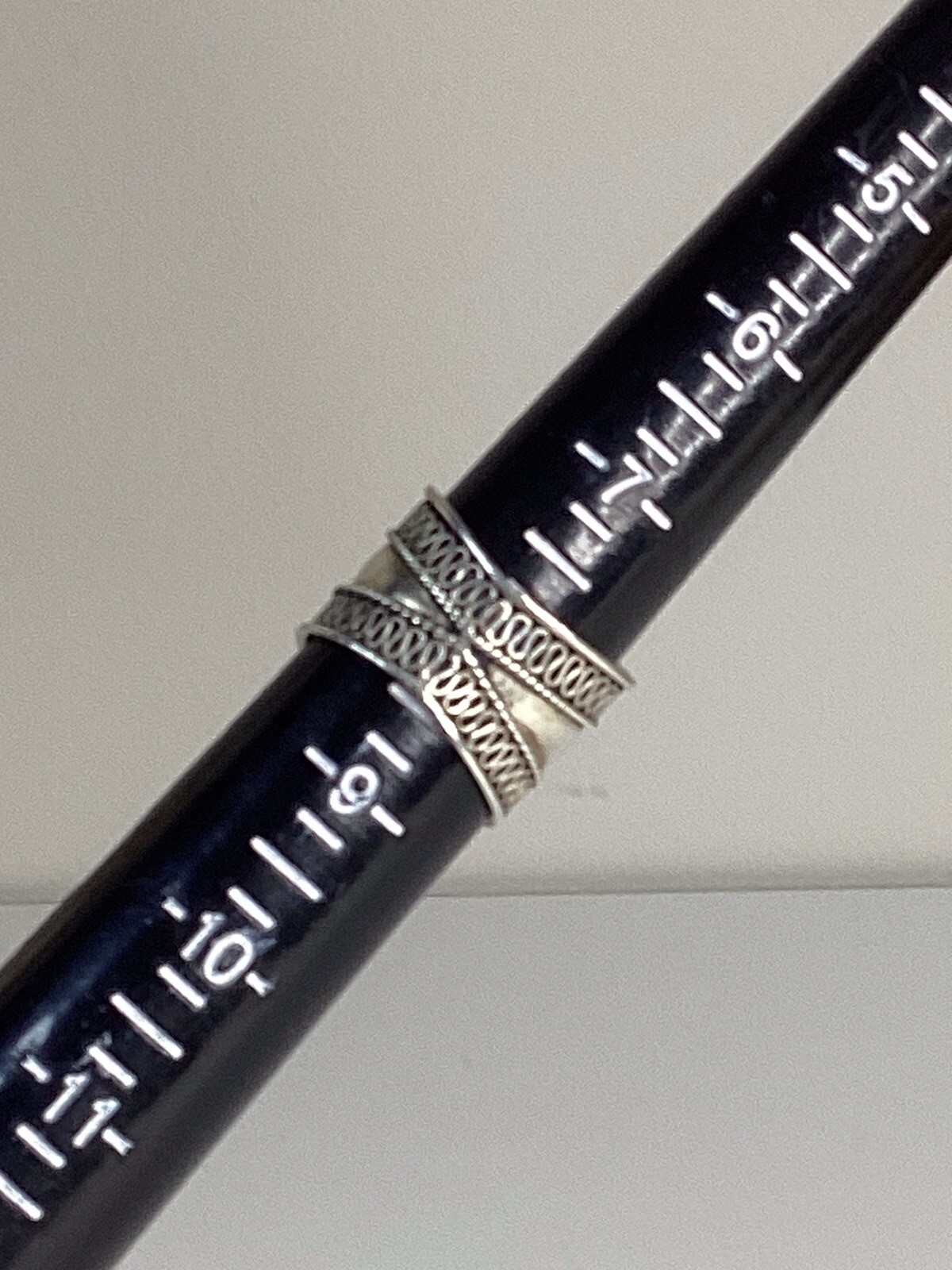 925 Sterling Silver Ring Wide Statement Swirl Sou… - image 5