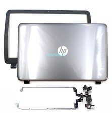 New HP 15-G 15-R 15-H 15-T Silver LCD Back Cover / LCD Front Bezel / LCD Hinges