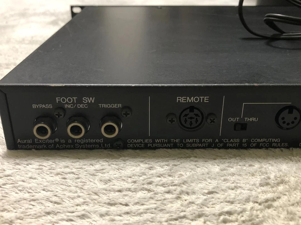 YAMAHA SPX90 Digital Multi-Effects Sound Processor Good Condition Japan - Image 4 of 4
