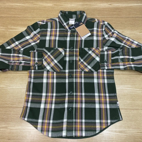 The North Face Mens Button Down Shirt Flannel Striped Long Sleeve Size S $110