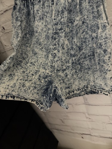 Wonder Nation Blue Tie Dye Romper Elastic Waist Cotton/Rayon EUC Girl's M(7/8) - Picture 10 of 10