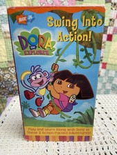 Dora the Explorer - Swing Into Action VHS, 2001 Play Tested