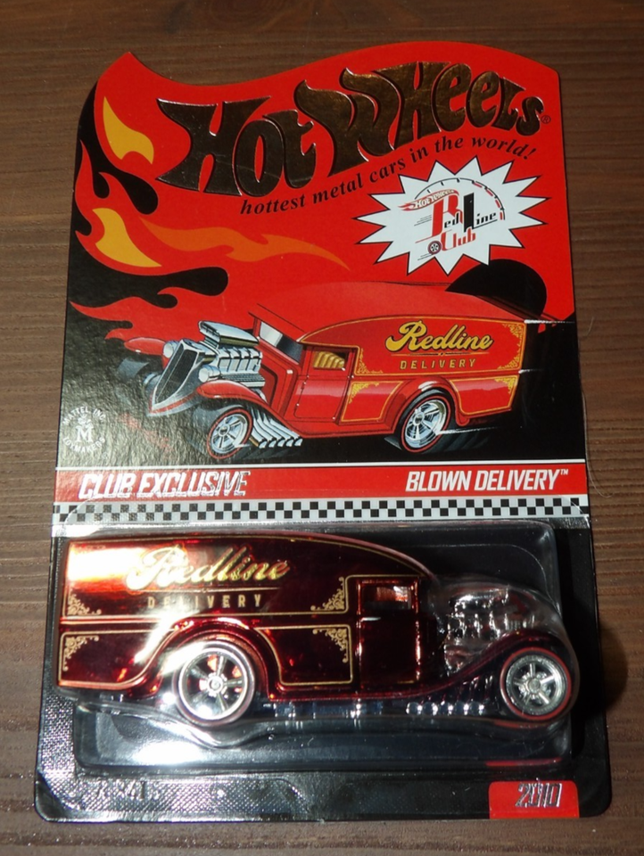 Cyclone Red Line Club 2010 Hot Wheels Red Line Club RLC Exclusive - Blown Delivery #1553/4000 ...