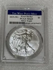 2019 (W) Silver Eagle PCGS MS69 ~~ Struck @ West Point Mint ~~ No Spots ~~ (X)