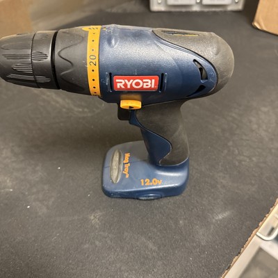 Impact Drill Ryobi 18v Drill Blue Ryobi HP412 12V Cordless Drill