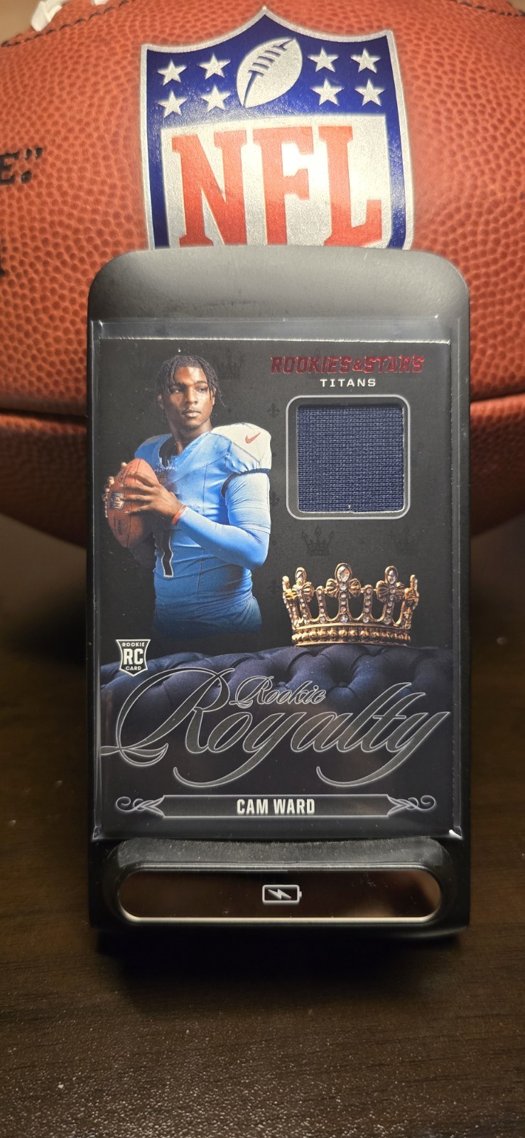 2025 Panini Rookies & Stars Rookie Royalty Cam Ward #RR-CWD MEM