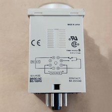 New Time Relay For Omron H3CR-H8RL 24VAC/DC