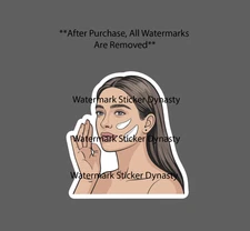 Skin Care Sticker Waterproof Decal Beauty Routine Moisturize Health Gift NEW