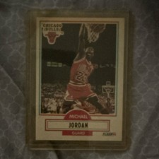 1990-91 Fleer #26 Michael Jordan Chicago Bulls Basketball Card
