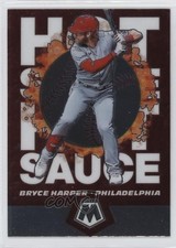 2021 Panini Mosaic Hot Sauce Bryce Harper #HS3 1i3m