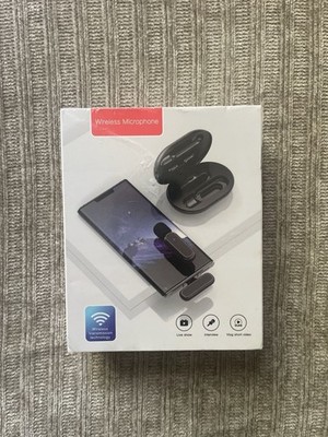 Wireless Lavalier Microphone Dual Channel