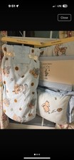 NWT 4pcs- Blue Classic Winnie the Pooh Friends Sports Crib Bedding/ throw