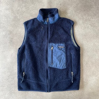 Patagonia Retro X Fleece Gilet Mens Medium Deep Pile Sleevelvess