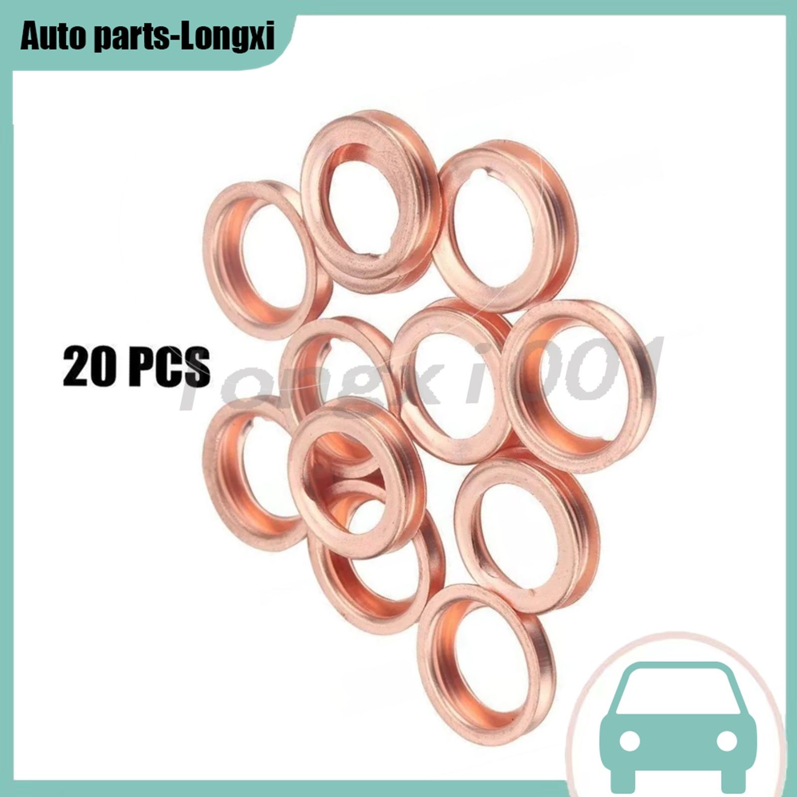 20x Metal Oil Drain Plug Crush Washer Gasket 11026-JA00A Fit For Nissan Infiniti