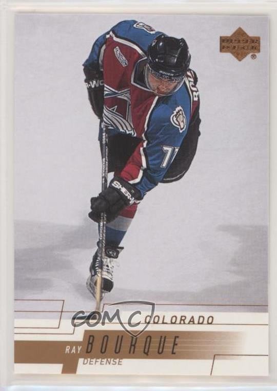 2000-01 Upper Deck Ray Bourque #44 HOF 2cb