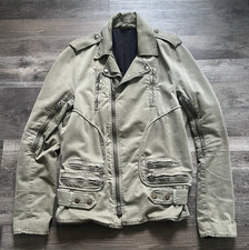 Balmain green perfecto biker jacket Decarnin ...