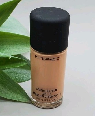 M.A.C NW15 Studio Fix Fluid SPF 15 ~1.0 fl New 