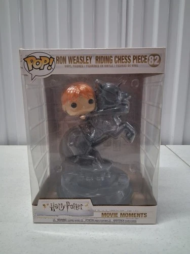 Funko Pop! Movie Moments: Harry Potter - Ron Weasley (Riding Chess Piece) #82