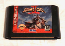 Shining Force II (Sega Genesis, 1994) - Authentic Cleaned & Tested Good Saves !