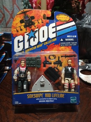 2001 GI Joe Special Collectors Edition - Sideswipe and Lifeline