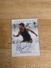 2021-22 Panini Chronicles Draft Picks Origins Rookie Autographs #24 Elyjah Goss